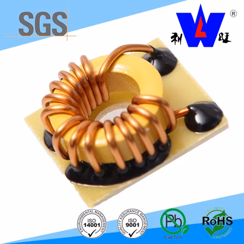 Industrial Control/Intelligent Meter/Consumer Electronics Use, Customized Choke Coil Toroidal Inductor/Ring Inductors (common mode) with RoHS