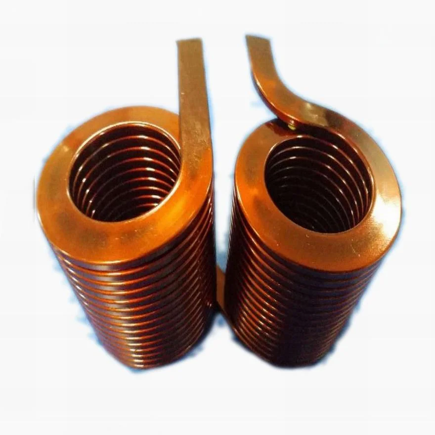Current Motor Electric Inductance Air Core Enameled Flat Copper Coil