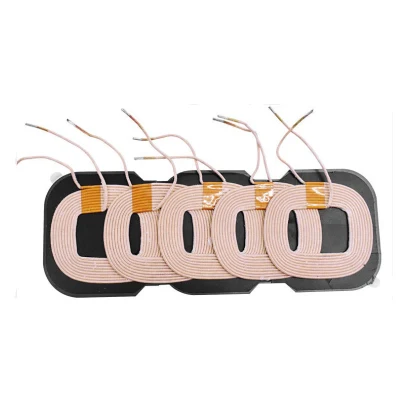 Customize Various Copper Inductor Magnetic Levitation Soild Levitation Soild Winding Flat 125kHz RFID Antenna Air Core Coil Inductor Insulated Copper Coil